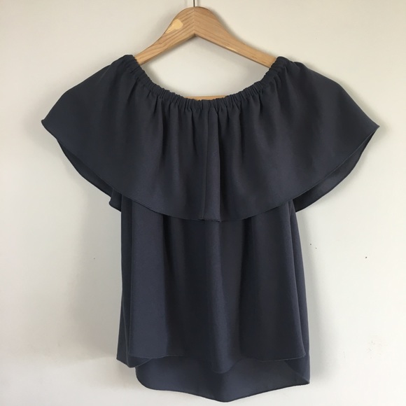 Aritzia Wilfred Promener Off the shoulder Blouse - Picture 4 of 7